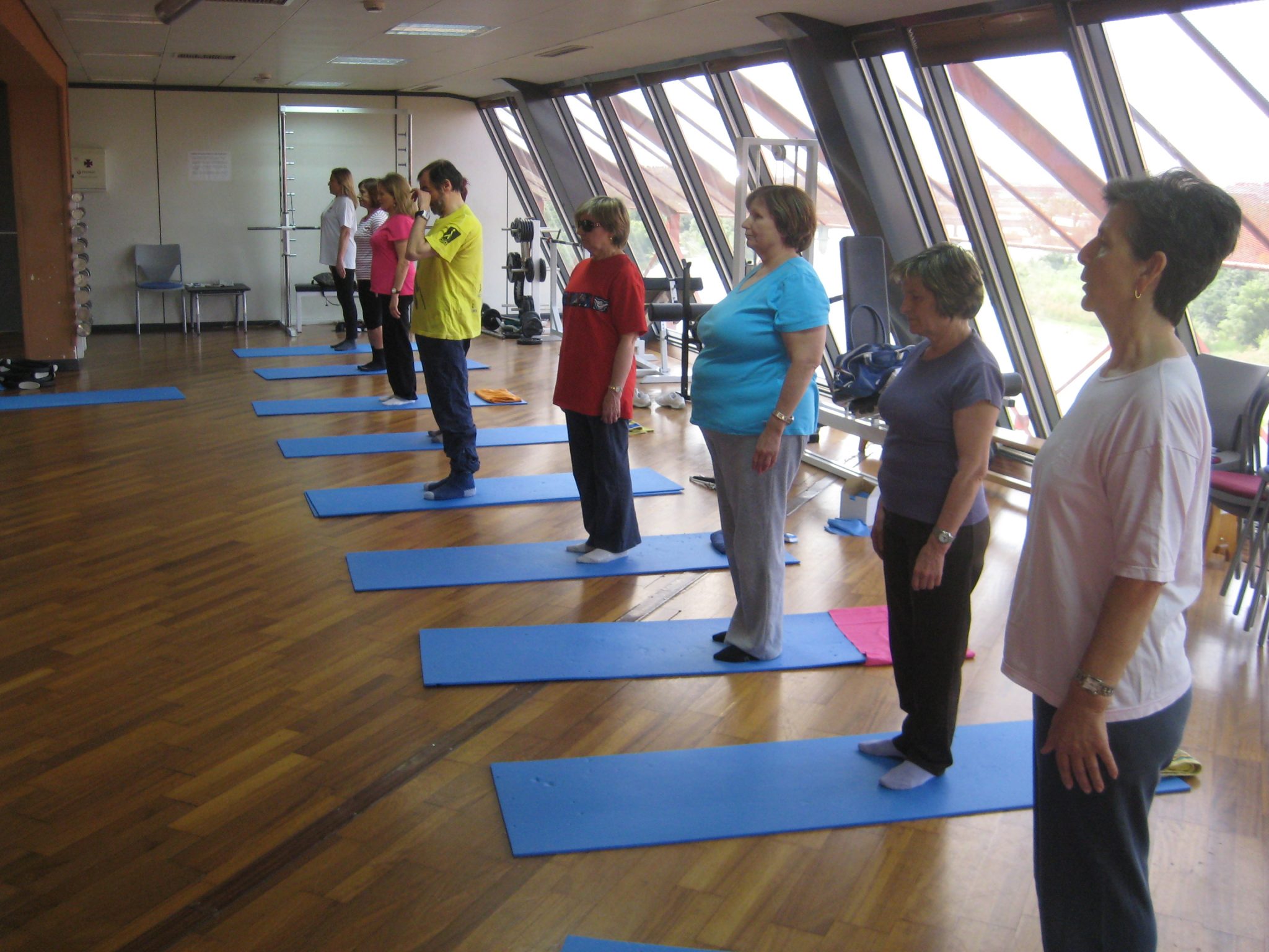 Pilates para invidentes