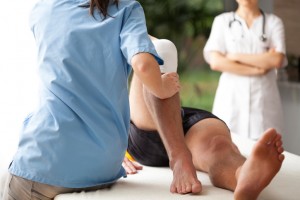 Rehabilitation of broken leg