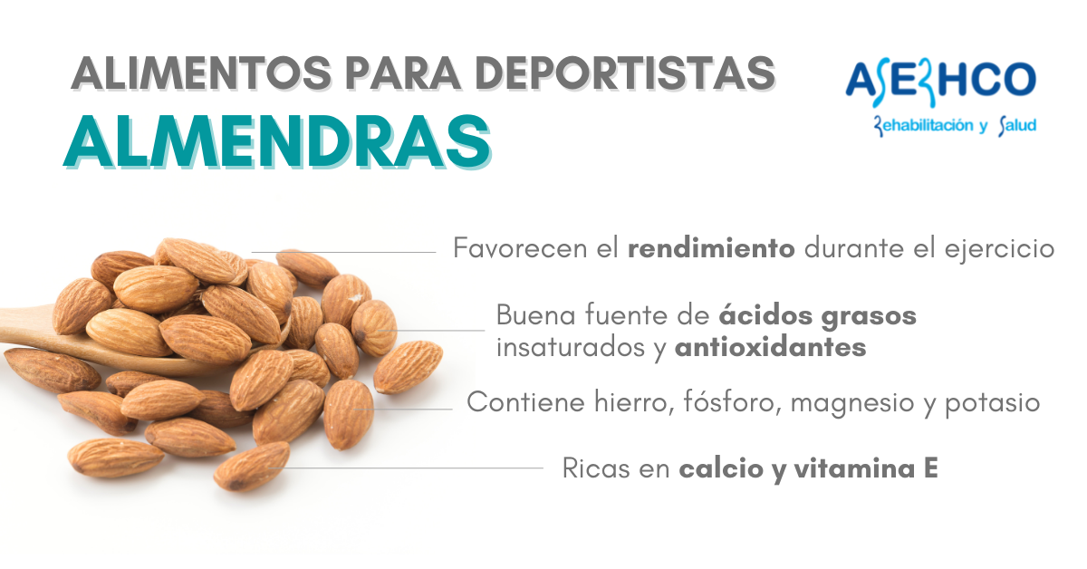 Propiedades nutricionales de las almendras