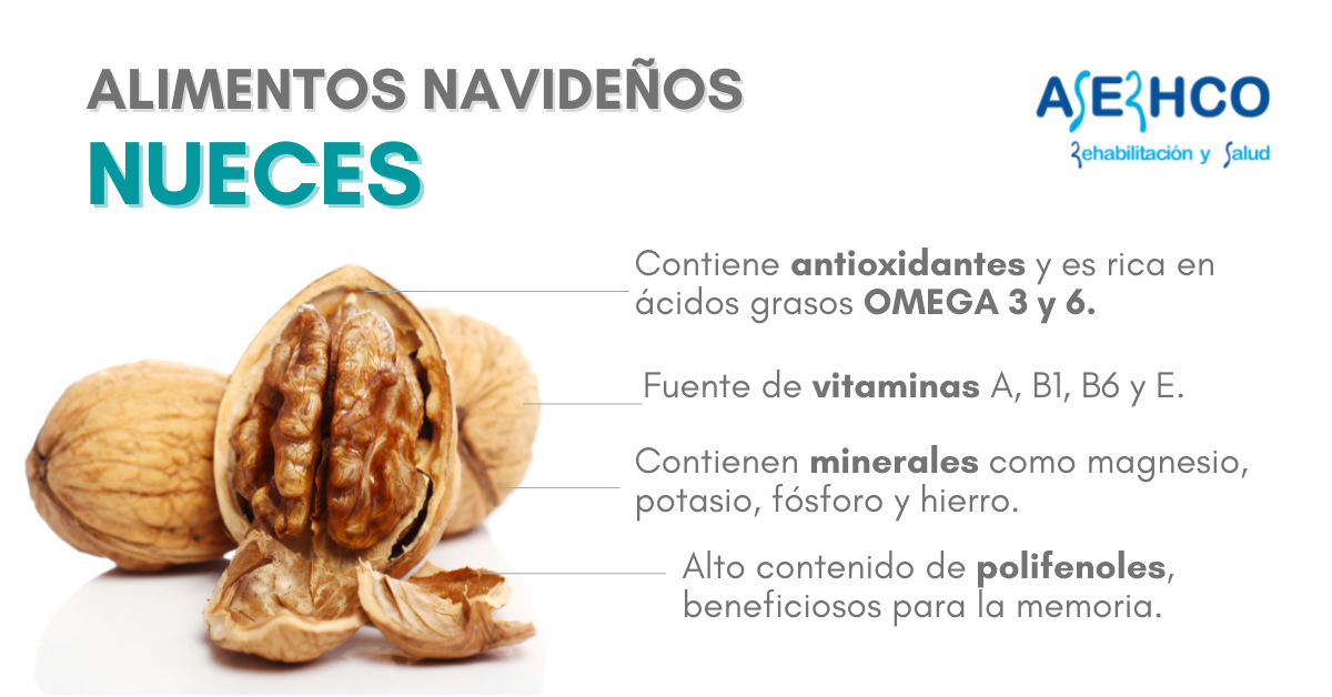 propiedades nutricionales de las nueces