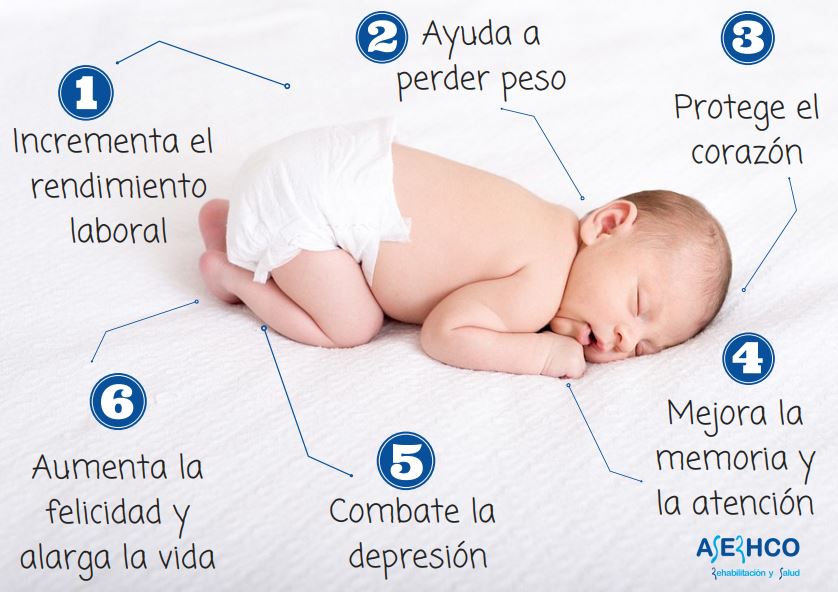 6 beneficios de dormir bien