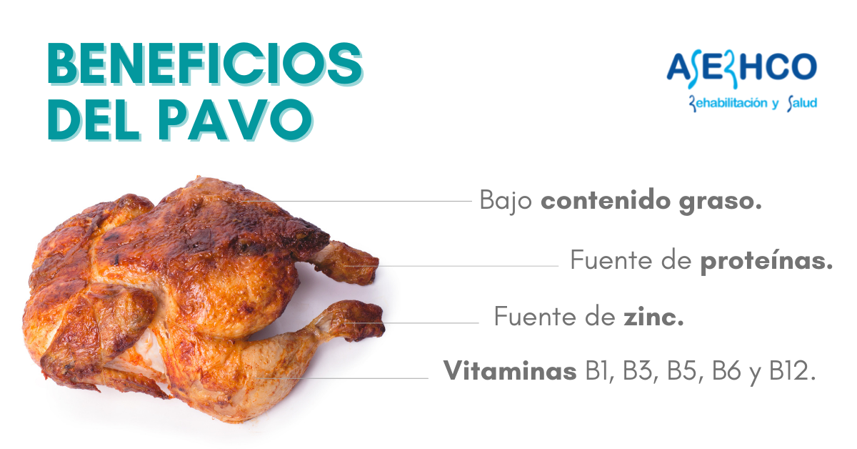 propiedades de la carne del pavo