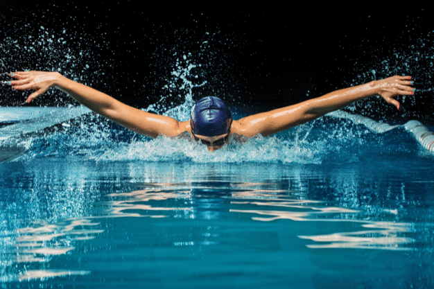 natación para corredores