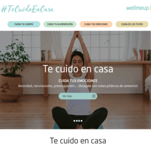 Plataforma te cuido en casa