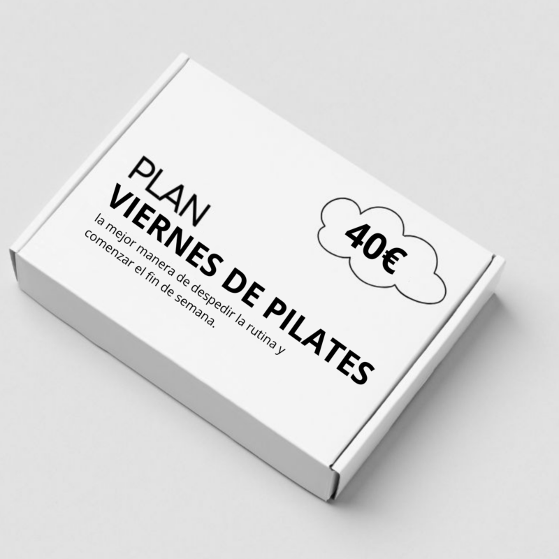 PLAN PILATES VIERNES
