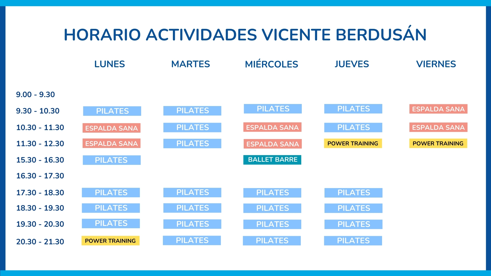 horarios aserhco vicente berdusan