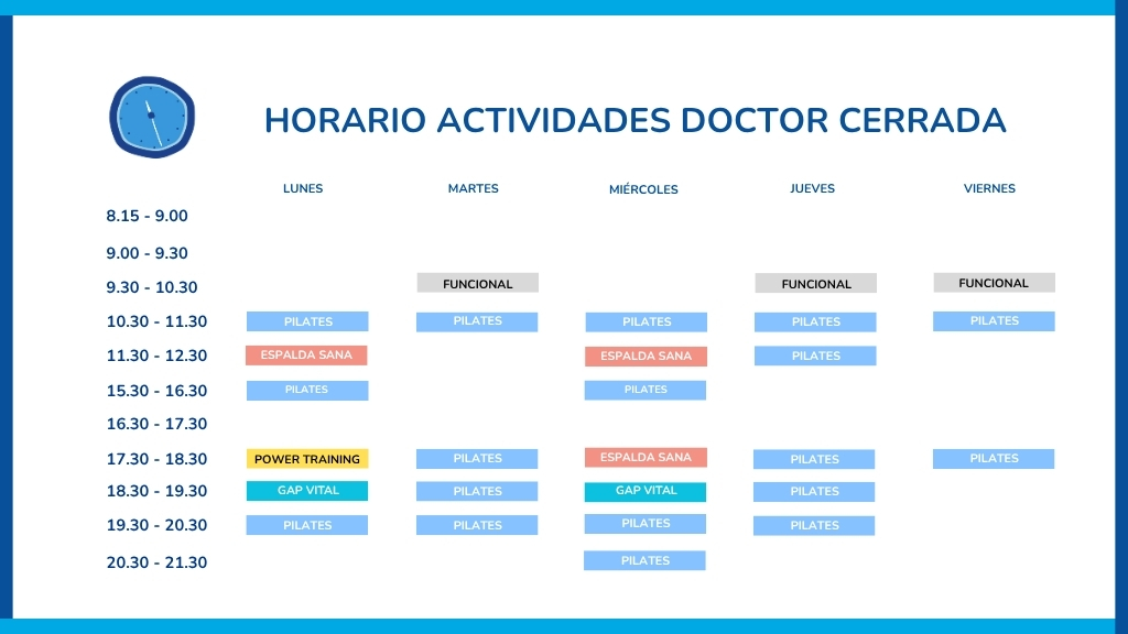 horarios aserhco doctor cerrada